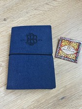 Beringer 150 Anniversary Promo Notebook w Closure 3 Sections Lined 5x7” New picture