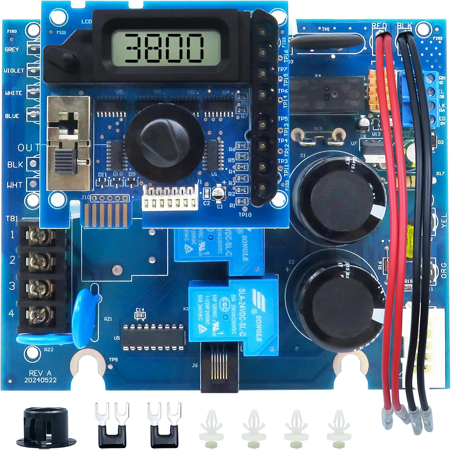 GLX-PCB-RITE Main Circuit Board & GLX-PCB-DSP Display Board,Fits the Hayward/Gol GLX-PCB-RITE Main Circuit Board & GLX-PCB-DSP Display Board,Fits the Hayward/Gol