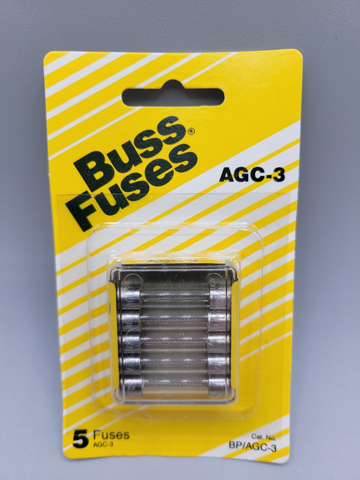 NEW 5 Pack Cooper Bussmann Glass Fuse 3A BP/AGC-3 Buss Fuses AGC-3 NEW 5 Pack Cooper Bussmann Glass Fuse 3A BP/AGC-3 Buss Fuses AGC-3