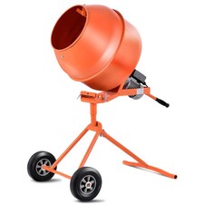 Stark USA Portable 5.0 Cu Ft Electric Cement Mixer Stucco Mortar Concrete 1/2HP picture