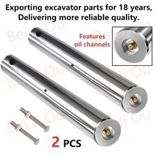 2Pai New upgraded Excavator Universal Bucket Pin 45mm X330mm/With oil passage picture