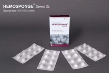 10 Pack Hemosponge Absorbable Gelatin Sponge USP Sterile 32 Sponge 10x10x10mm picture