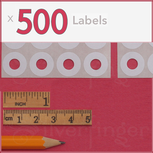 500ct Paper Hole Reinforcements — Label Sticker Binder Ring Punch Hole Protector 500ct Paper Hole Reinforcements — Label Sticker Binder Ring Punch Hole Protector