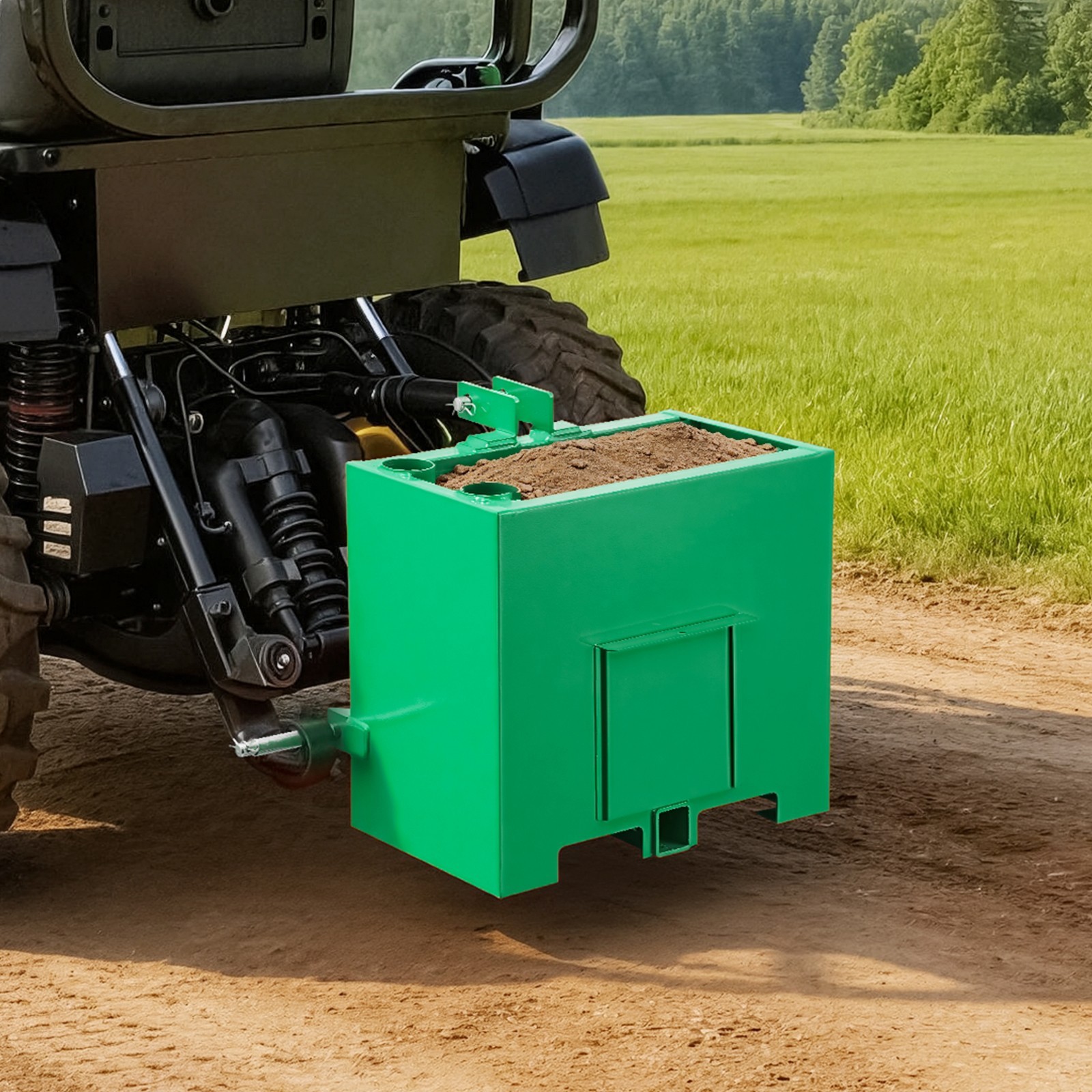 Ballast Box 3 Point Category 1 Tractor Quick Tach Hitch Counterweight Ballast Box 3 Point Category 1 Tractor Quick Tach Hitch Counterweight