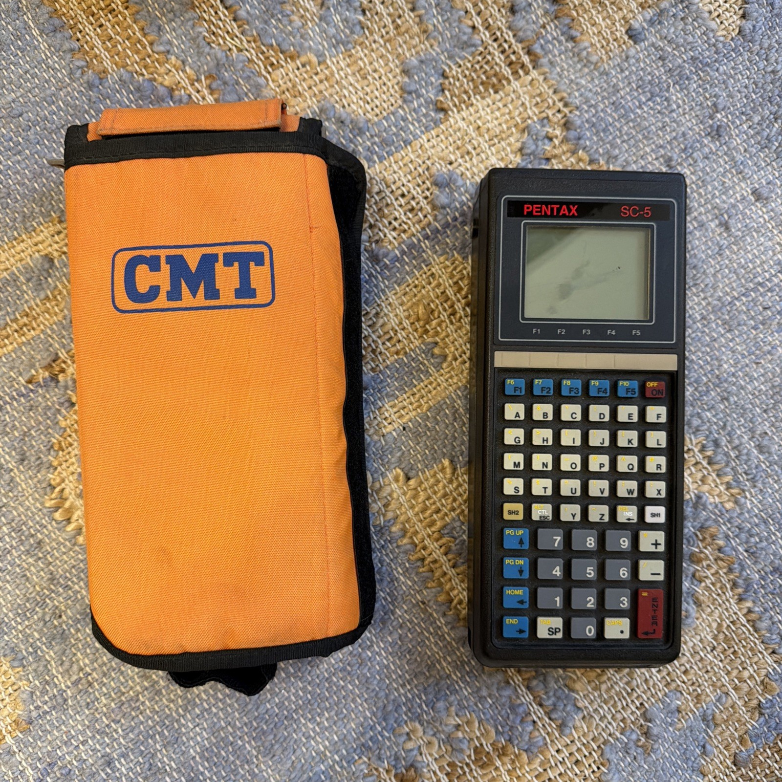 UNTESTED VINTAGE PENTAX SC-5 SURVEYING FIELD COMPUTER DATA SYSTEM MC-V-QA PROP UNTESTED VINTAGE PENTAX SC-5 SURVEYING FIELD COMPUTER DATA SYSTEM MC-V-QA PROP