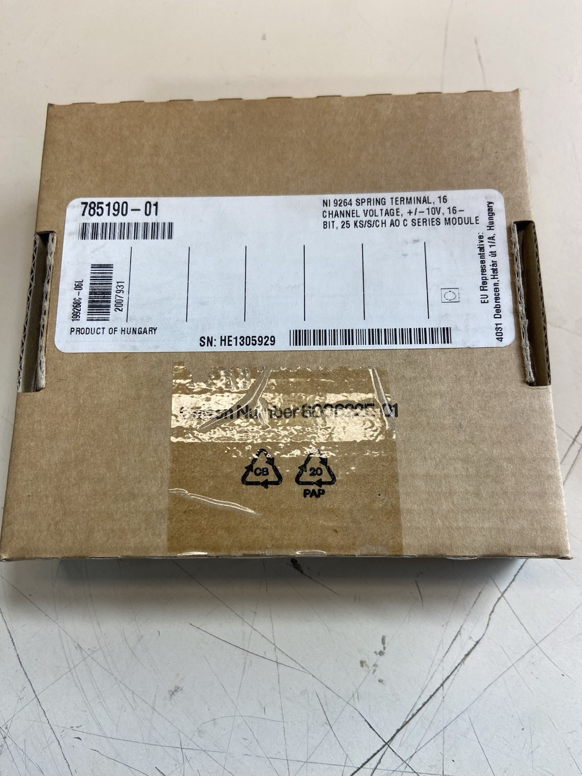 National Instruments NI-9214 16-Channel C Series Temperature Input Module
