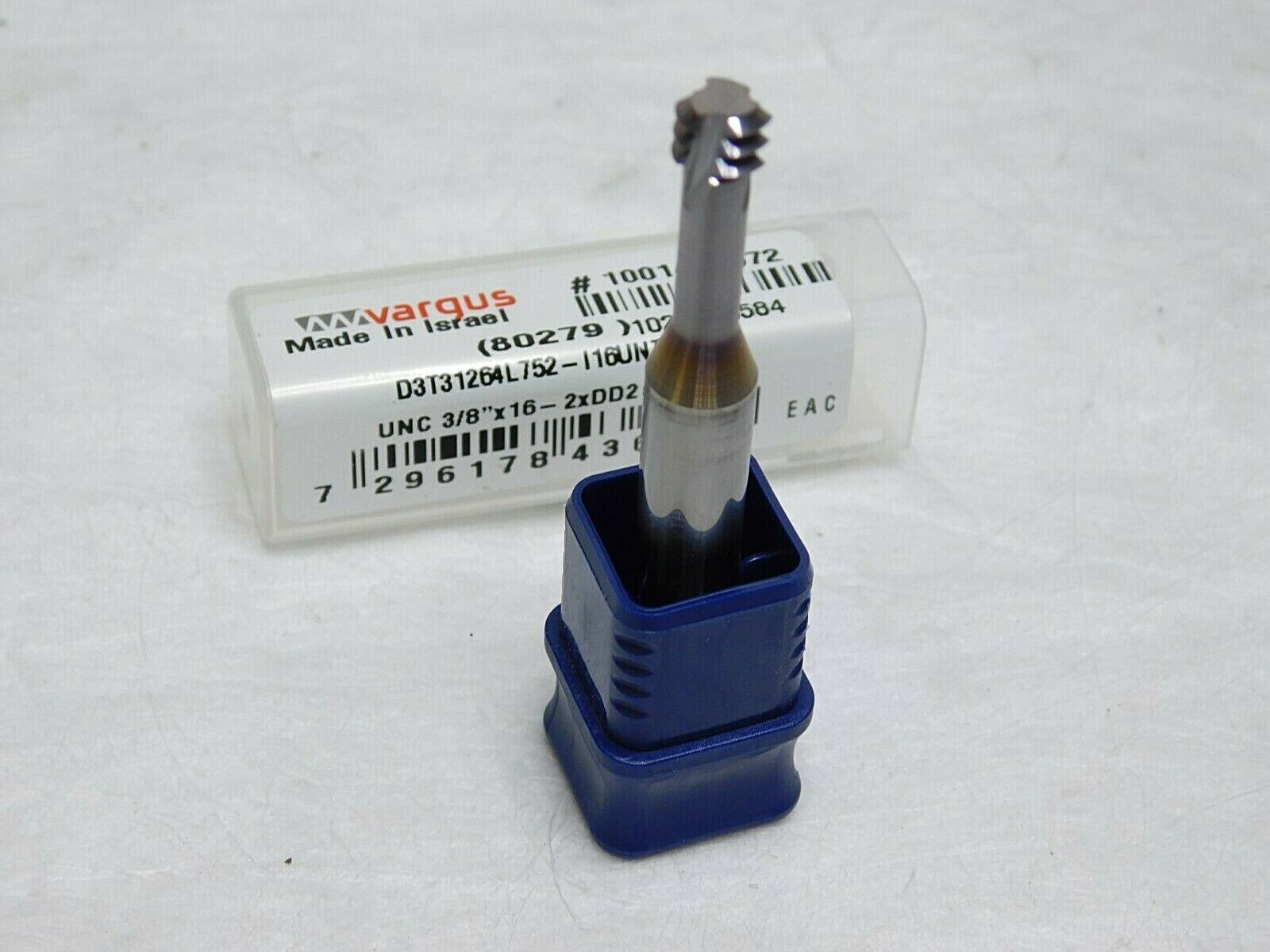 Vargus Carbide Helical Flute Thread Mill RH 3/8 Vargus Carbide Helical Flute Thread Mill RH 3/8