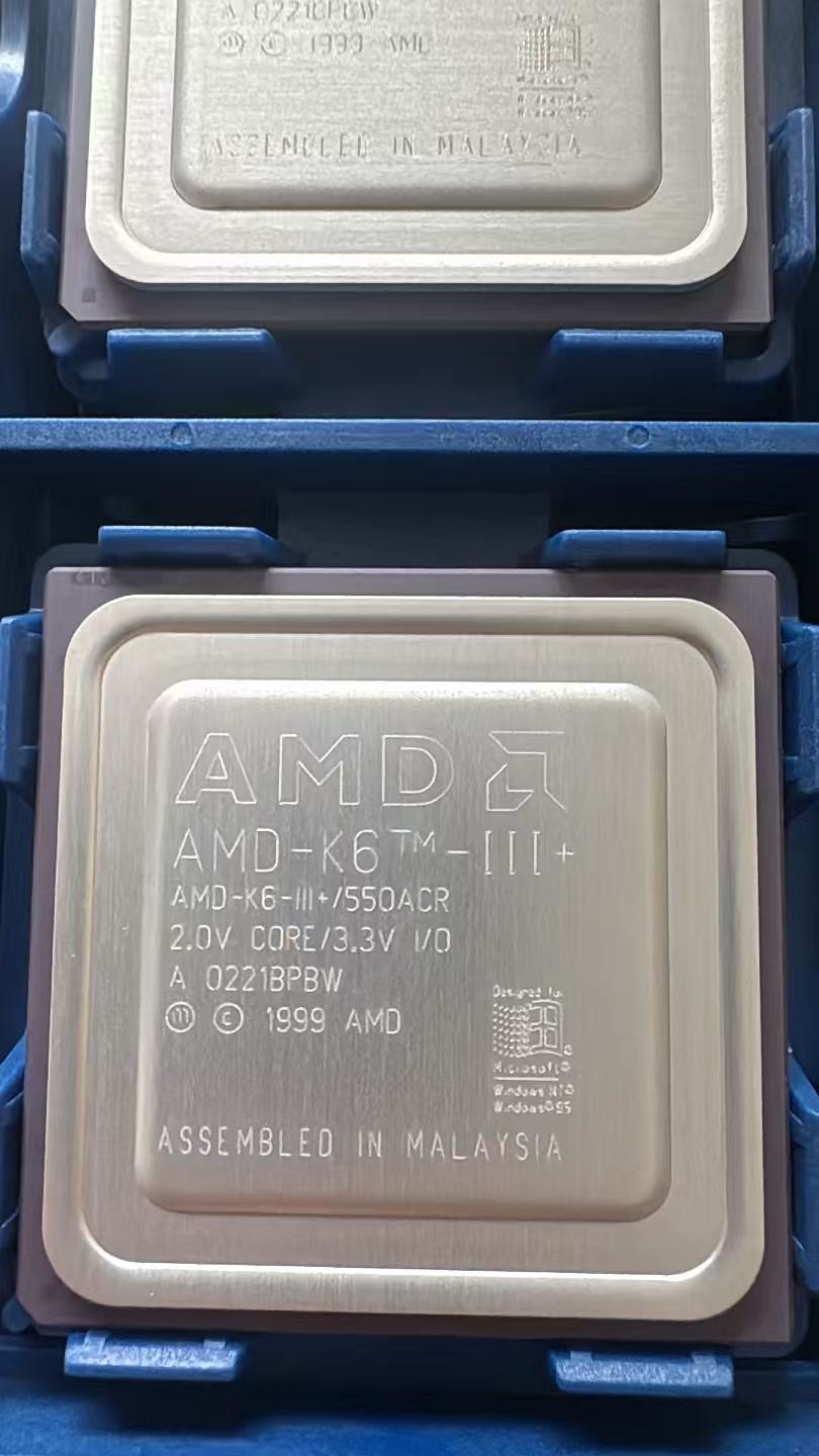 New AMD-K6-III+/550ACR 32-Bit RISC Processor PGA x 1pc New AMD-K6-III+/550ACR 32-Bit RISC Processor PGA x 1pc