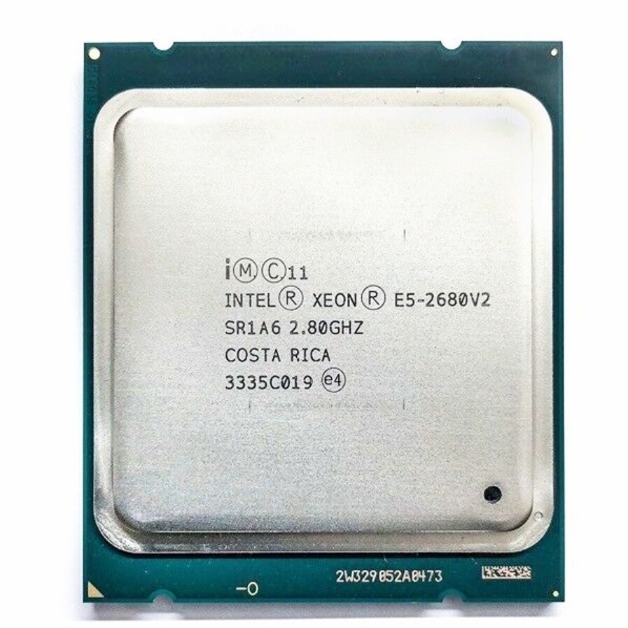 Used Xeon E5-2680 V2 LGA2011 SR1A6 2.8GHz 10Core 115W 20T 25MCPU Processor *yt Used Xeon E5-2680 V2 LGA2011 SR1A6 2.8GHz 10Core 115W 20T 25MCPU Processor *yt
