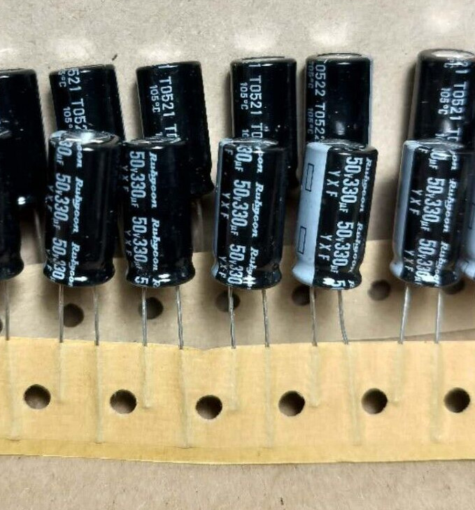 10x Rubycon 330uf 50v Radial Electrolytic Capacitors 50v330uF /Replacing 35v 25v 10x Rubycon 330uf 50v Radial Electrolytic Capacitors 50v330uF /Replacing 35v 25v