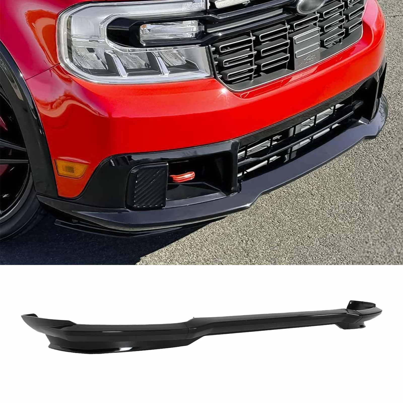 AD Style 3PCS Front Bumper Lip for Ford Maverick 2022-2024