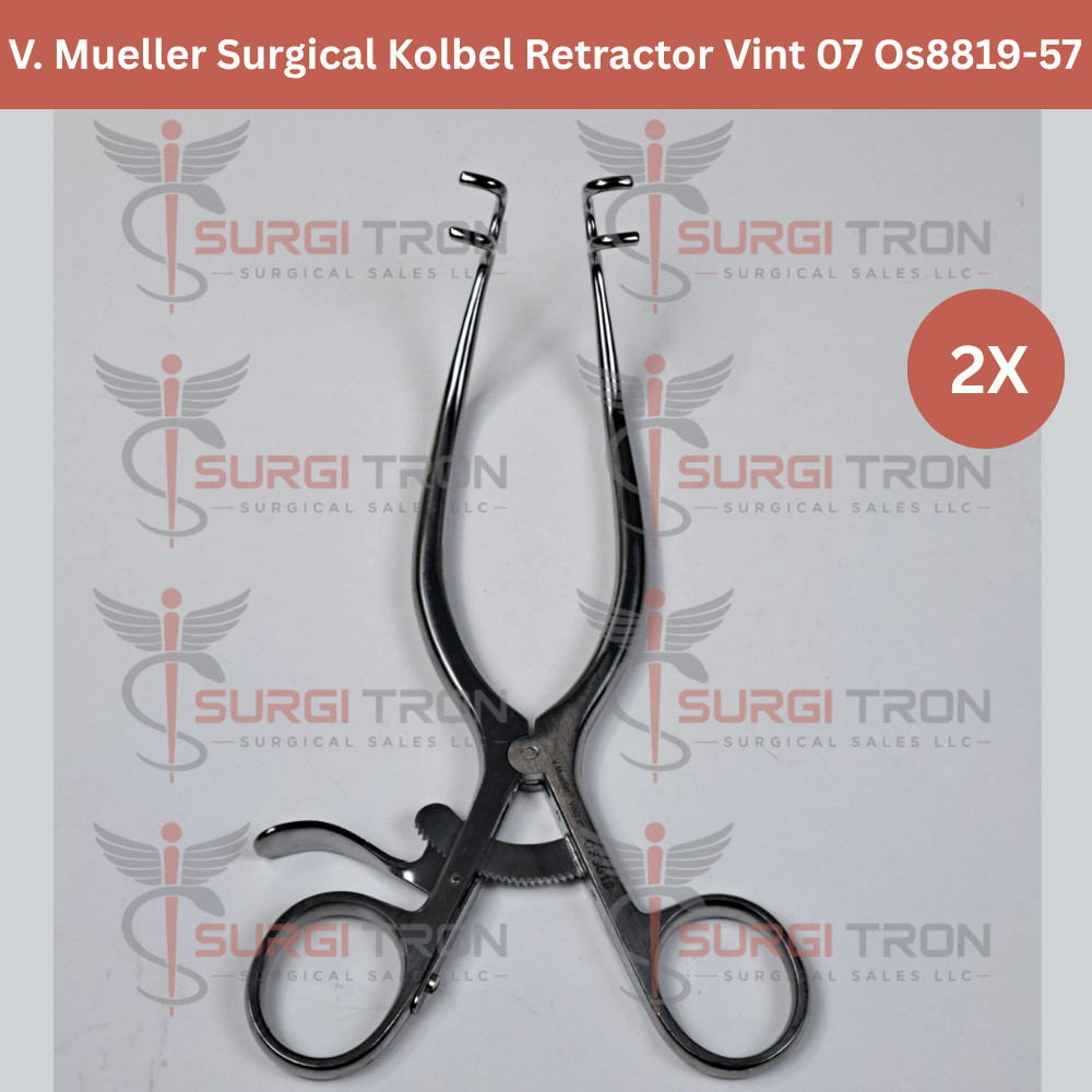 Aesculap FK319R Raspatory w/ Flat Tip & Curved Blade w/ Peek Handle
