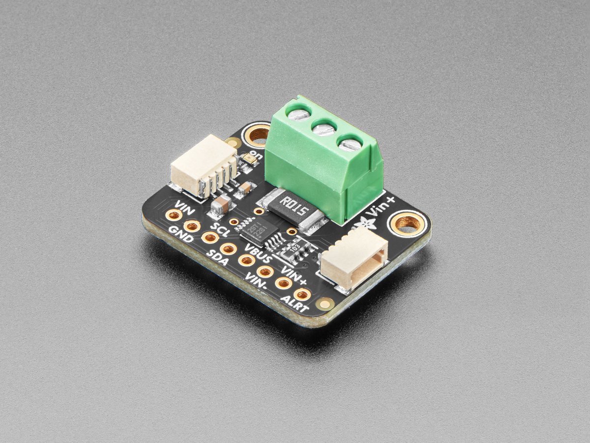 Adafruit INA228, I2C 85V, 20-Bit Power Monitoring, STEMMA QT, 5832