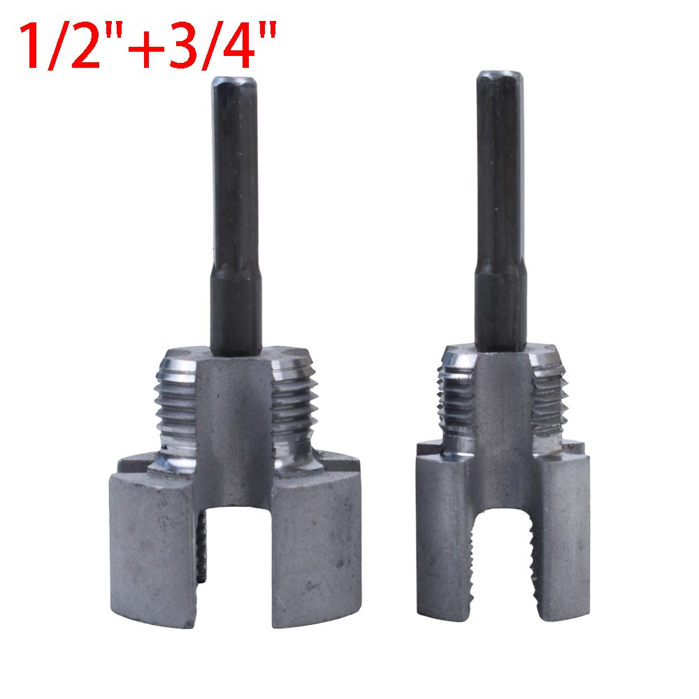 2pcs Integrated Internal & External Pipe Threading-Tool,PVC Pipe Threader Kit 2pcs Integrated Internal & External Pipe Threading-Tool,PVC Pipe Threader Kit