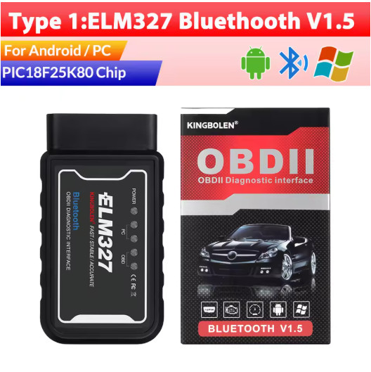 ELM327 V1.5 PIC18F25K80 Chip Wifi/Bluetooth OBD2 Code Reader V1.5 WIFI ELM327 O ELM327 V1.5 PIC18F25K80 Chip Wifi/Bluetooth OBD2 Code Reader V1.5 WIFI ELM327 O