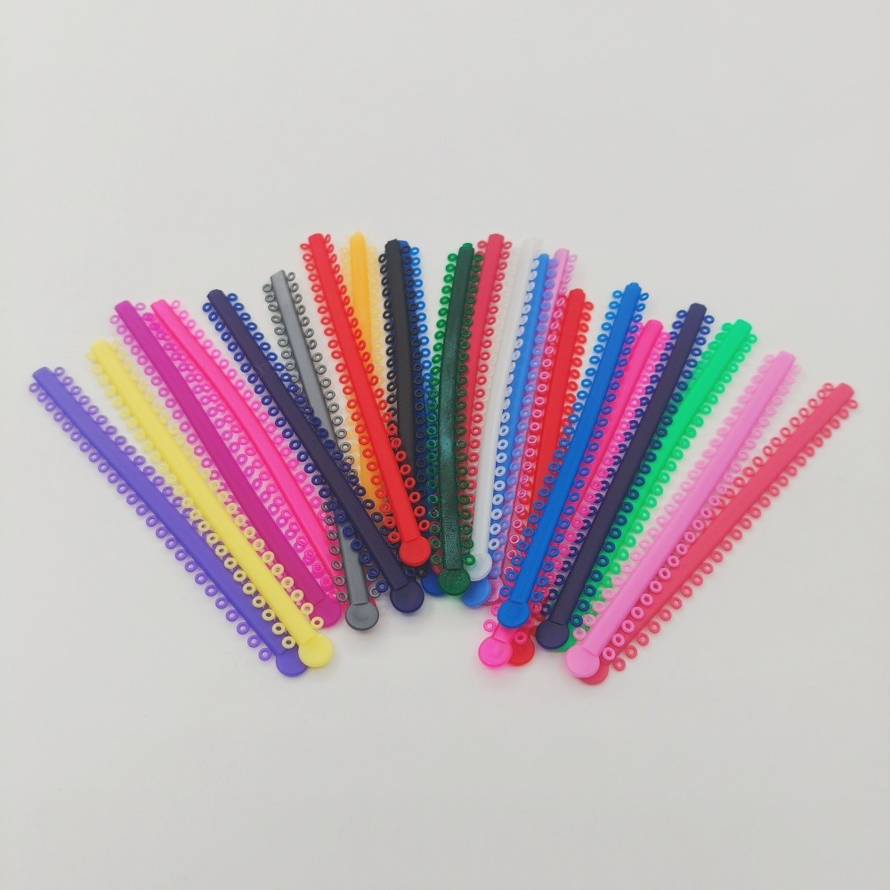 1000pcs Dental Orthodontic Elastic Ligature Tie Ligadura Ortodoncia Rubber Brace 1000pcs Dental Orthodontic Elastic Ligature Tie Ligadura Ortodoncia Rubber Brace