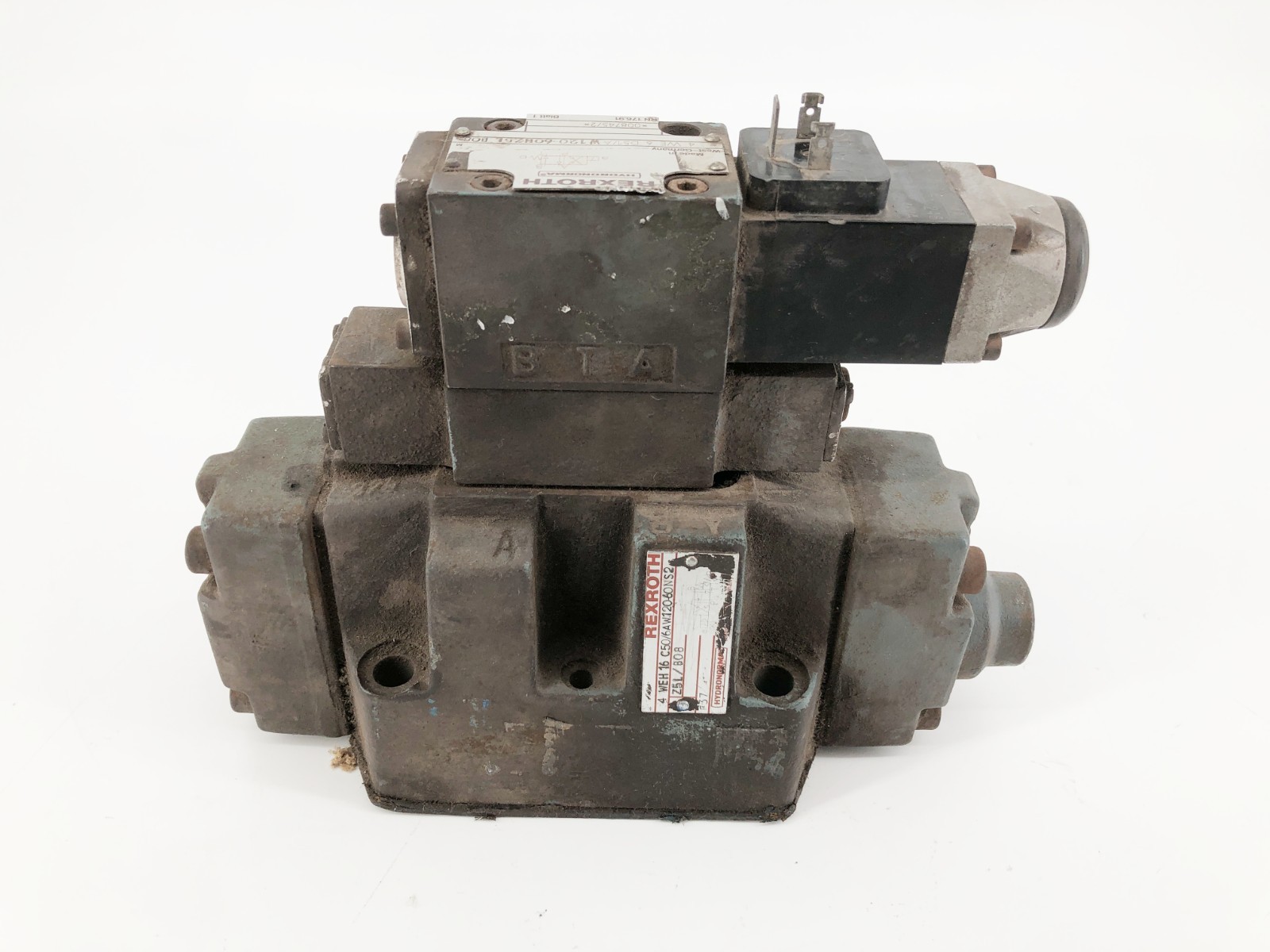 Rexroth 4 WEH 16 C50/6AW12060NS2 Z5L/B08 Valve 4 WE 6 D51/A W120-60NZ5L B08