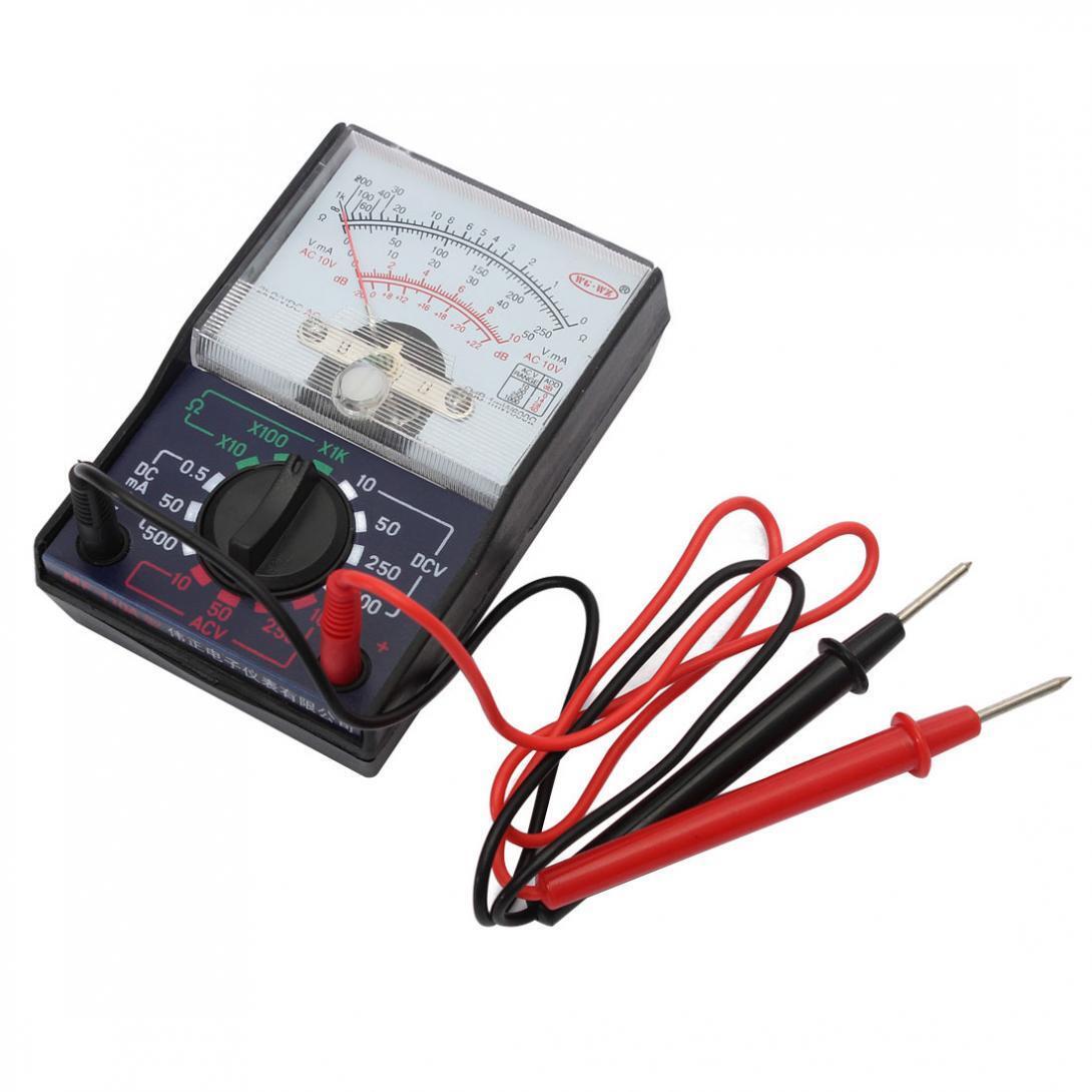 MF-110A AC/DC Analog Multimeter Electric Voltage Voltmeter Ammeter with Test Pen