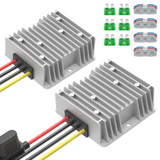 2 pcs 240W 20A Step Down Converter DC 17-55V to 12V Buck Regulator Golf Cart picture
