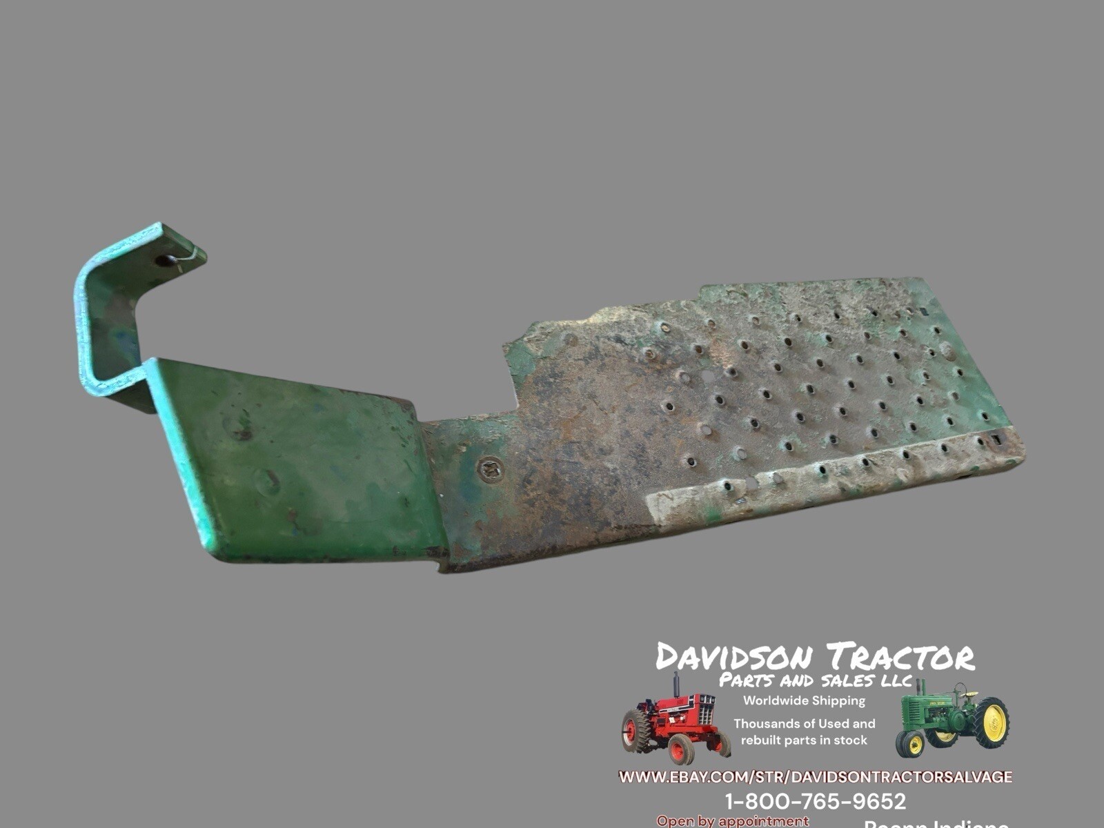 John Deere 1020 Utility Tractor, Left Side Floor Board Antique Tractor John Deere 1020 Utility Tractor, Left Side Floor Board Antique Tractor