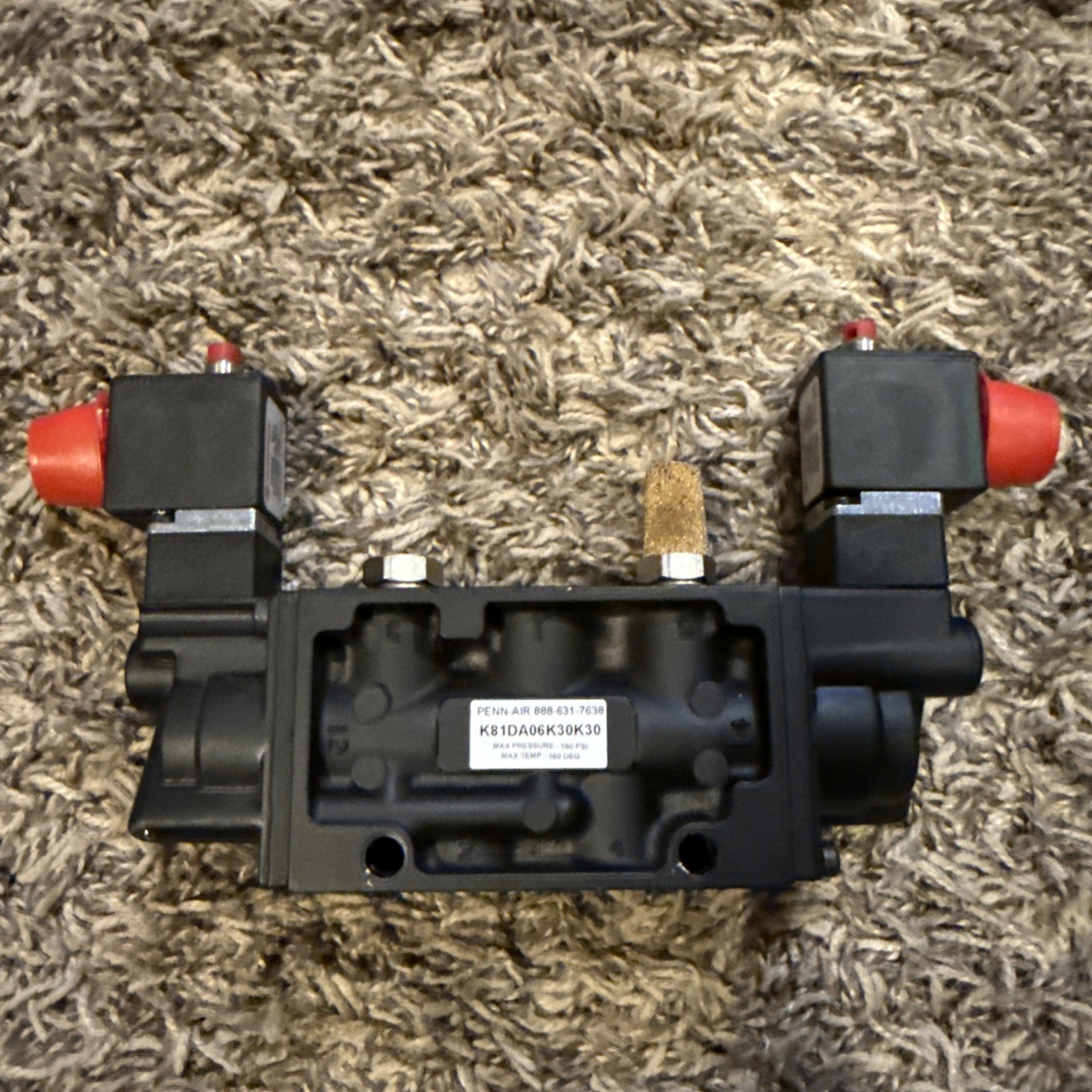 NORGREN K81DA06K30K30 Penn Air PNEUMATIC DIRECT SOLENOID VALVE NORGREN K81DA06K30K30 Penn Air PNEUMATIC DIRECT SOLENOID VALVE