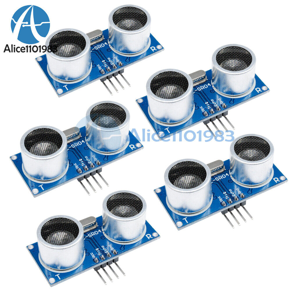 5PCS Ultrasonic Sensor Module HC-SR04 Distance Measuring Sensor for arduino SR04