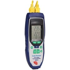 NEW Digi-Sense 20250-92 Dual-Input Data Logging Thermocouple Thermometer 2-Probe picture