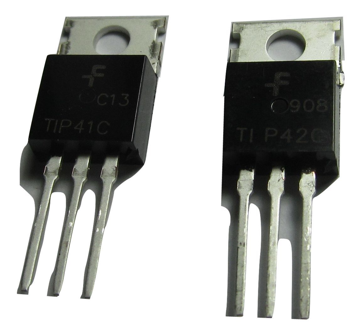 TIP41C NPN and TIP42C PNP Set Complementary Power Transistor TO-220 TIP41 TIP42