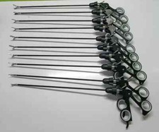 10pc Laparoscopic Monopolar Grasping Forceps 5mmx330mm Reusable Instruments picture