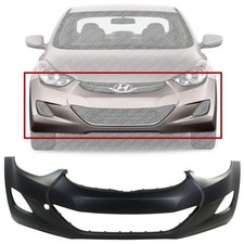 Front Bumper Cover Primed Direct Replacement Compatible With picture