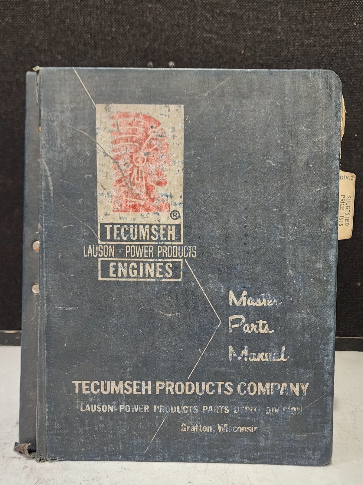 Tecumseh Lauson Power Products Master Parts Manual 1961 - 1990