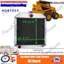 3 CORE Radiator FIT Case 1845 1845B 1845S 480D 480LL 580D 580SD 586D 584D 585D picture