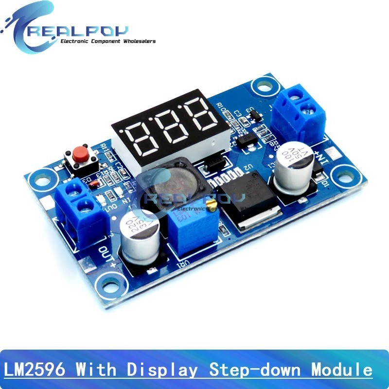 5pcs LM2596 DC Voltage Regulator Buck Converter Power Supply Step-Down Module US 5pcs LM2596 DC Voltage Regulator Buck Converter Power Supply Step-Down Module US