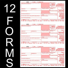 NEW 2022 FORMS 1099a 12 EA SAME DAY FAST *** OFFICIAL IRS FORM*** picture