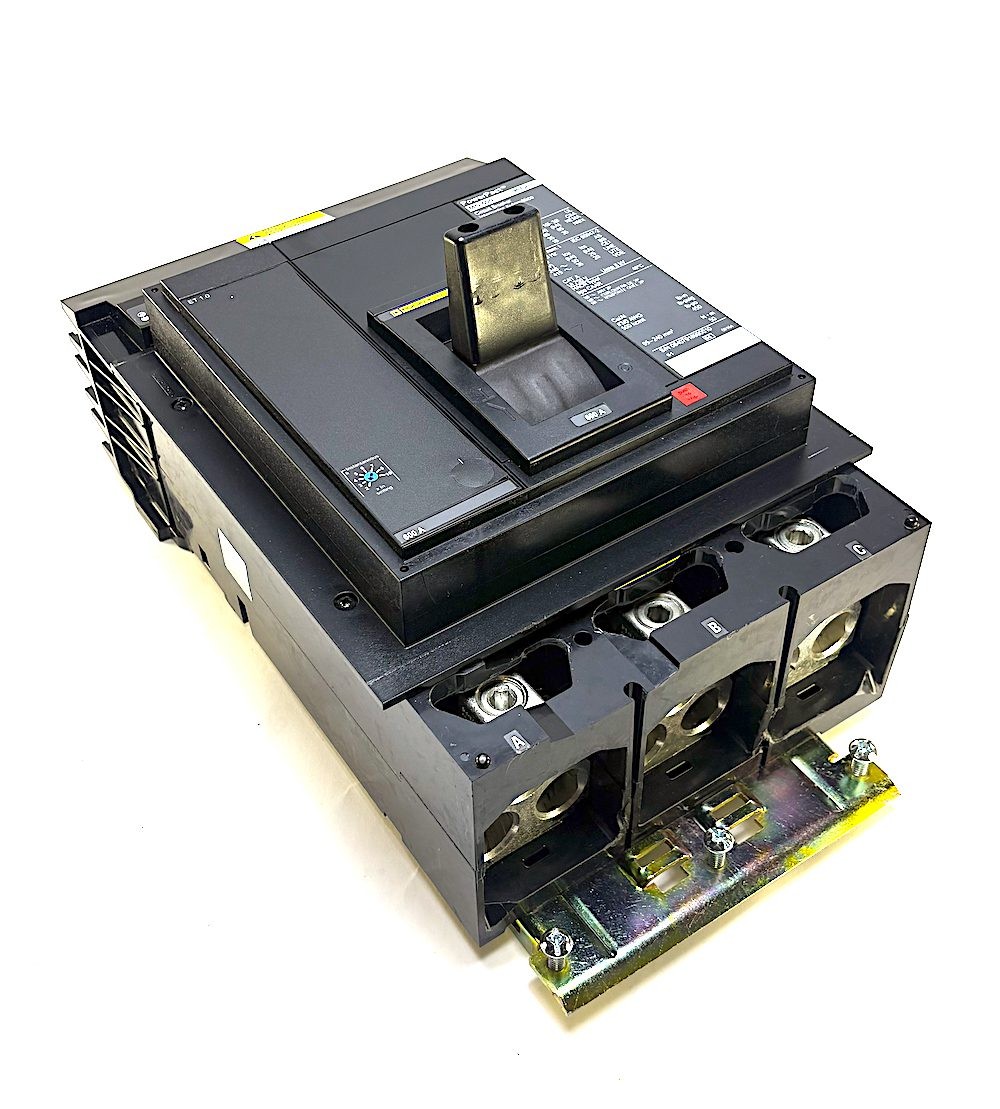 Square D MGA36600 3 Pole 600 Amp 600 Vac Circuit Breaker (CHIP)