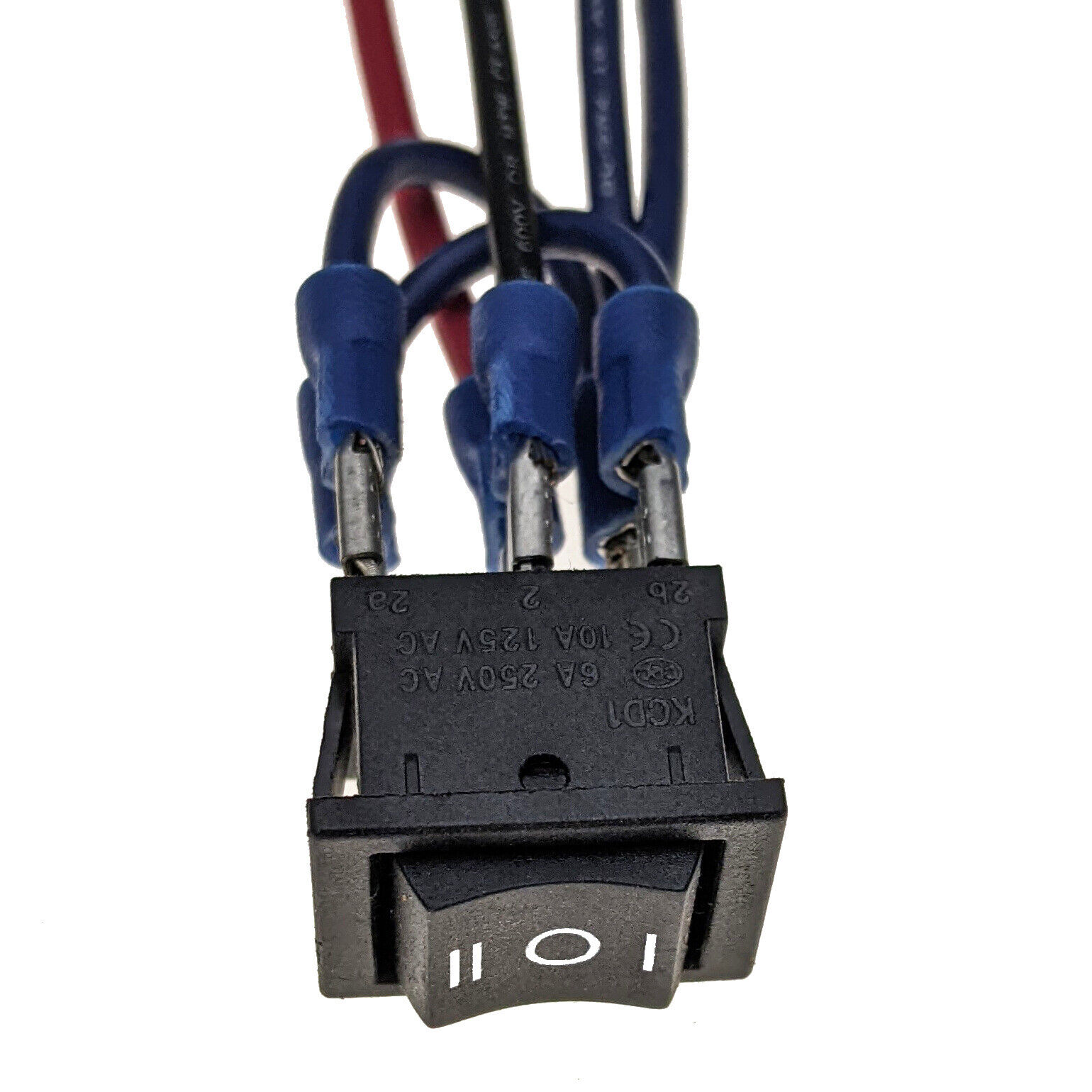 IndusTec Polarity Reversing - Rocker Switch 10A Maintained Wired 3 Pos 12v 24V