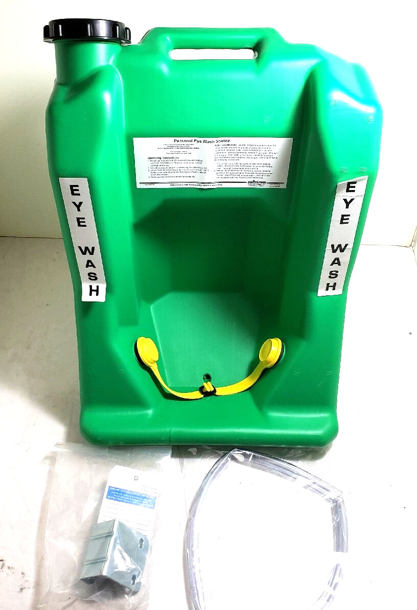 SELLSTROM 90306 GRAVIT-EYE 6 GALLON PORTABLE GRAVITY FEED EYEWASH STATION USA