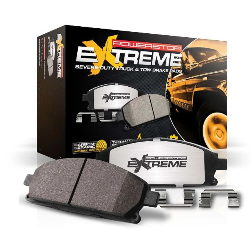 PowerStop Z36-1399 Front Brake Pads for Dodge Ram 2500 3500 2009-18 w/Hardware PowerStop Z36-1399 Front Brake Pads for Dodge Ram 2500 3500 2009-18 w/Hardware