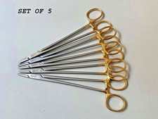 Aesculap BM066R ( LOT OF 5 ) 180mm Needle Holder FINE GRIP 7