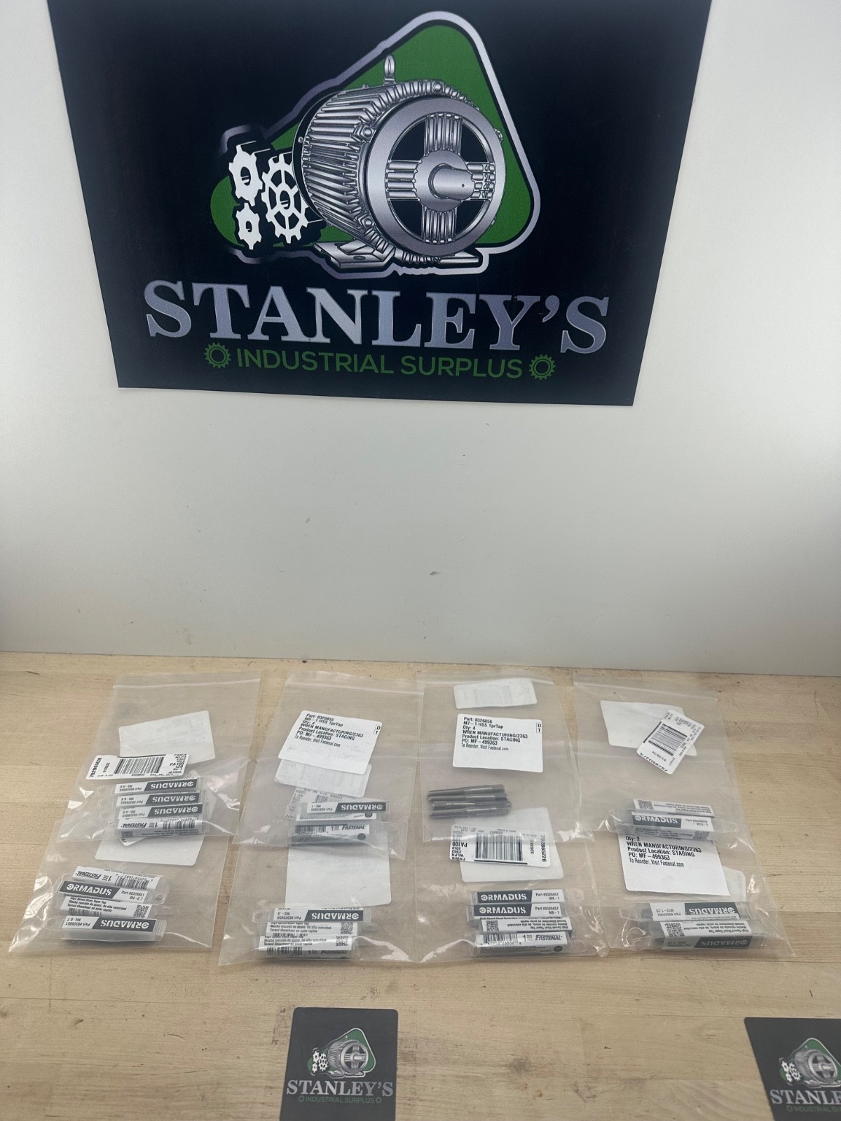 Large Lot of Fastenal Taps M3-M12 New Large Lot of Fastenal Taps M3-M12 New