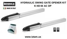 BENINCA CAB HYDRAULIC SWING GATE MOTOR OPENER / OPERATOR KIT - K HD 50 AC DP picture