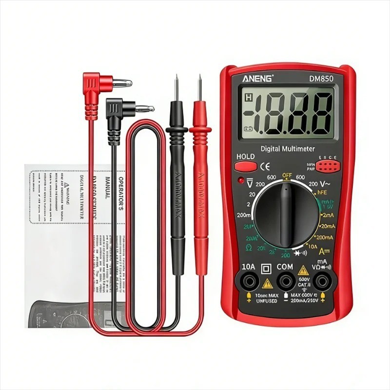 DM850 Professional Digital Multimeter 1999 Auto AC/DC Votage Tester Ohm Current