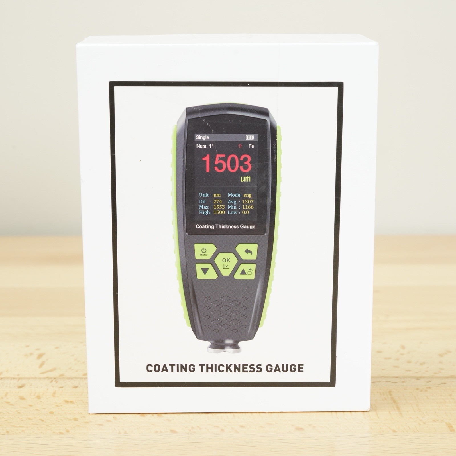 Digital Automotive Paint Thickness Gauge Coating Measurement Tool ...
