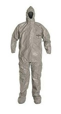 New Case 6 pcs Dupont Tychem 6000 Gray Coveralls Size 4XL PN: TF169TGY4X000600 picture