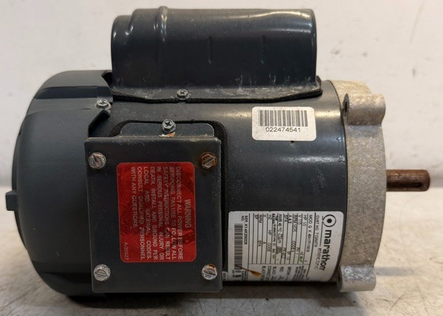 Marathon Electric AC Motor QK48A17F11001B Industrial Electric Motor 1 Phase Marathon Electric AC Motor QK48A17F11001B Industrial Electric Motor 1 Phase