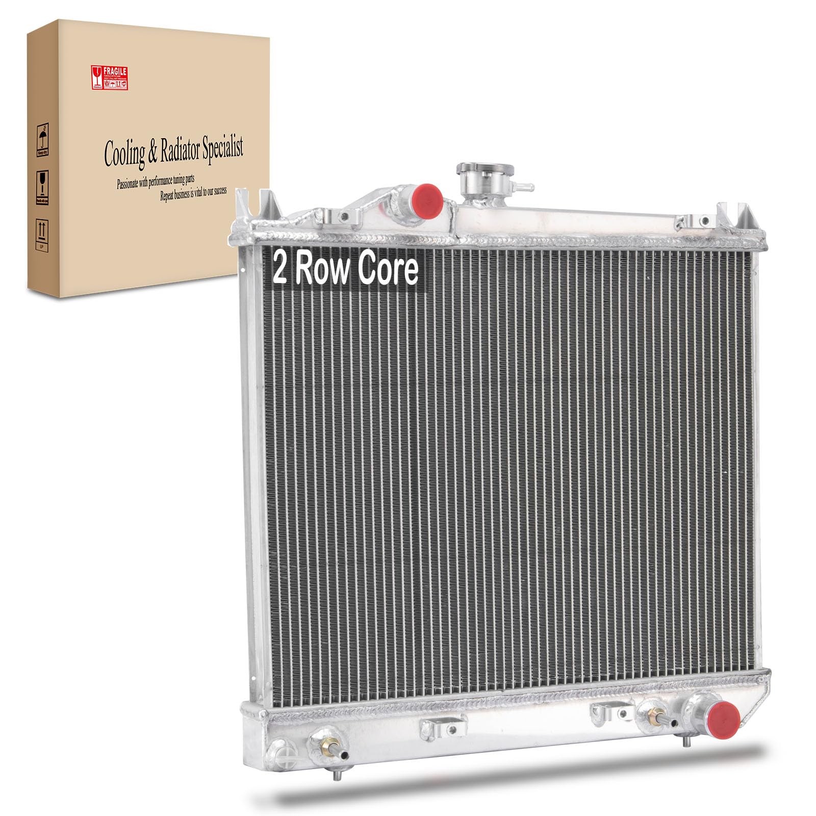 1987-1999 Dodge Dakota Aluminum 2 Row Radiator