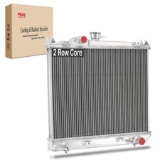 1987-1999 Dodge Dakota Aluminum 2 Row Radiator picture
