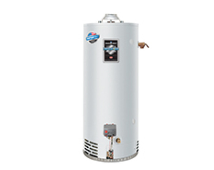 Bradford White RG140T6N-394 40 Gal Natural Gas Water Heater 34k BTU Tall Vent Bradford White RG140T6N-394 40 Gal Natural Gas Water Heater 34k BTU Tall Vent
