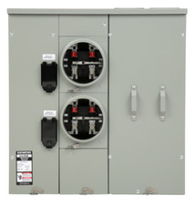 Siemens WP4212RJB 2-Gang 400A 225 Amp RINGLESS HORN BYPASS UNI-PAK Meter Stack picture