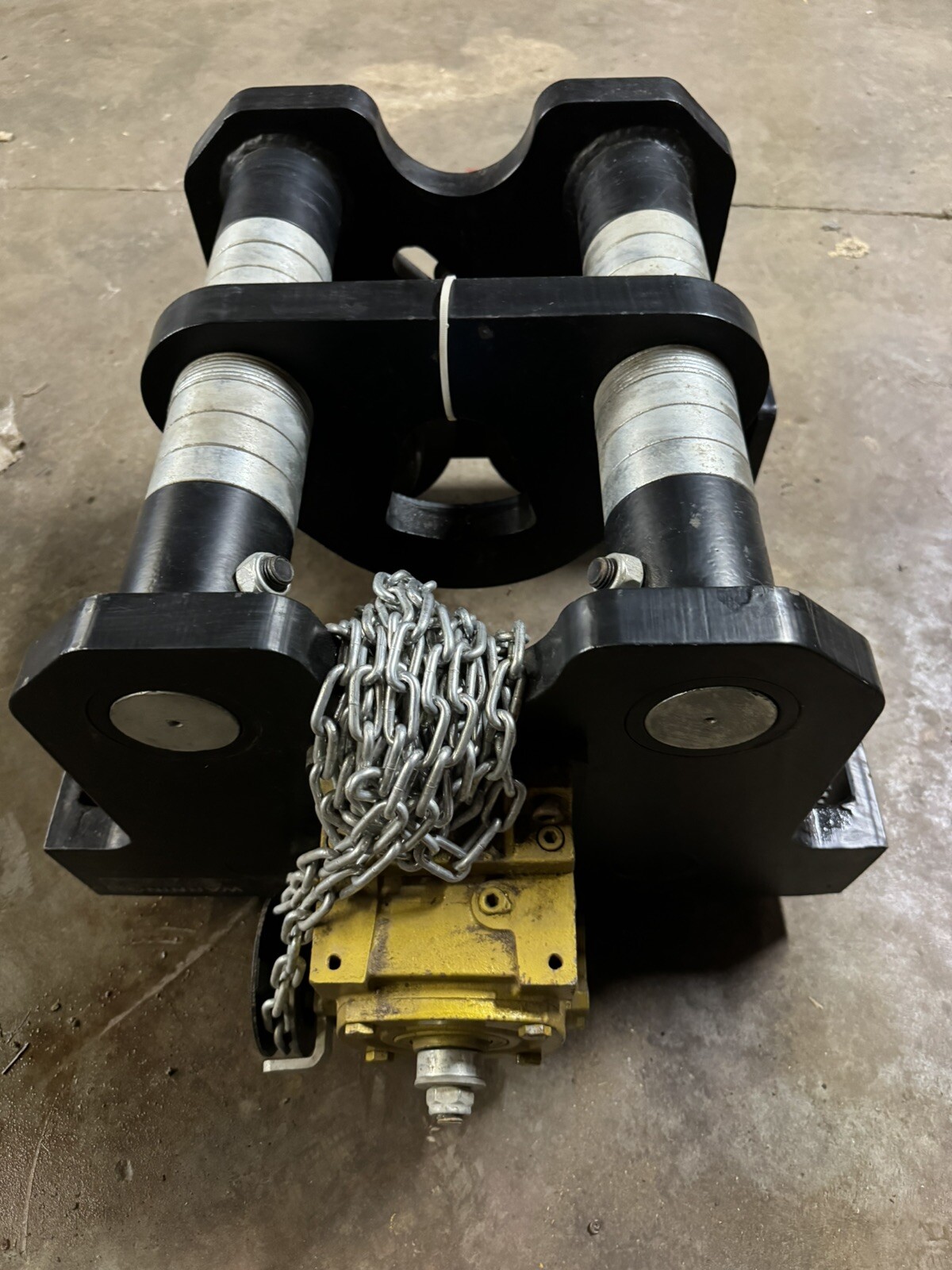 OZ lifting 20 ton capacity geared trolly hoist 